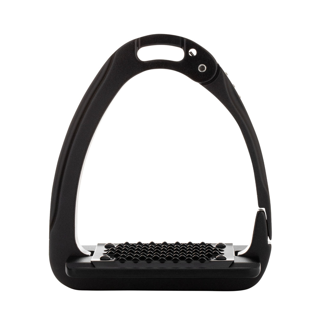 Acavallo Arena Aluplus 2.0 Stirrups Crystals - Total Black