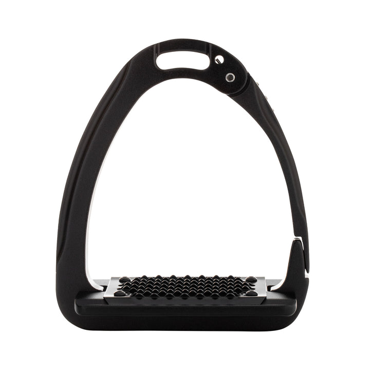 Acavallo Arena Aluplus 2.0 Stirrups Crystals - Total Black