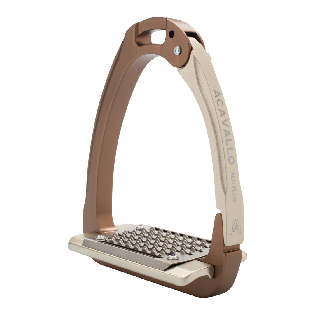 Acavallo Arena Aluplus 2.0 Stirrups - Golden Brown