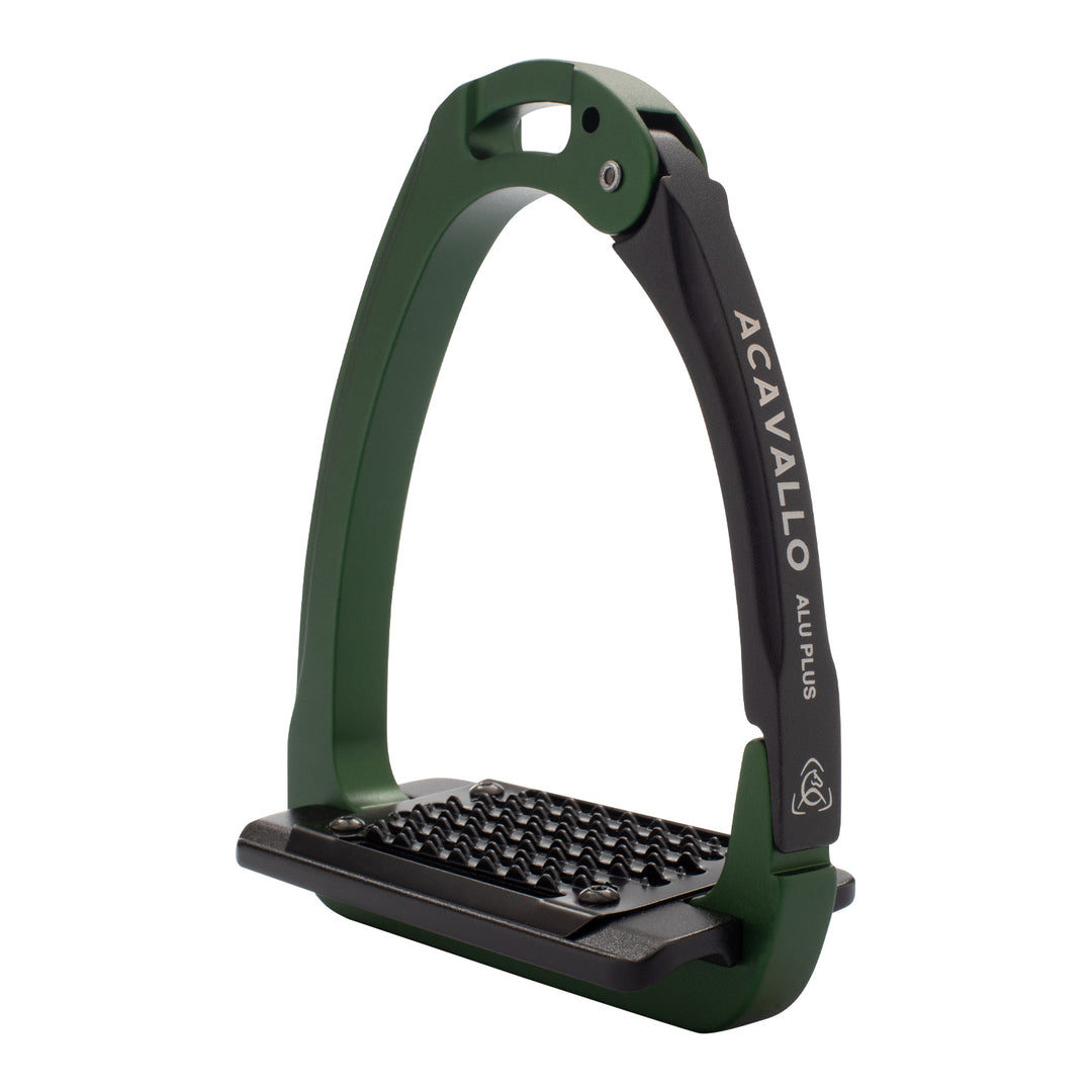 Acavallo Arena Aluplus 2.0 Stirrups - Hunter Green