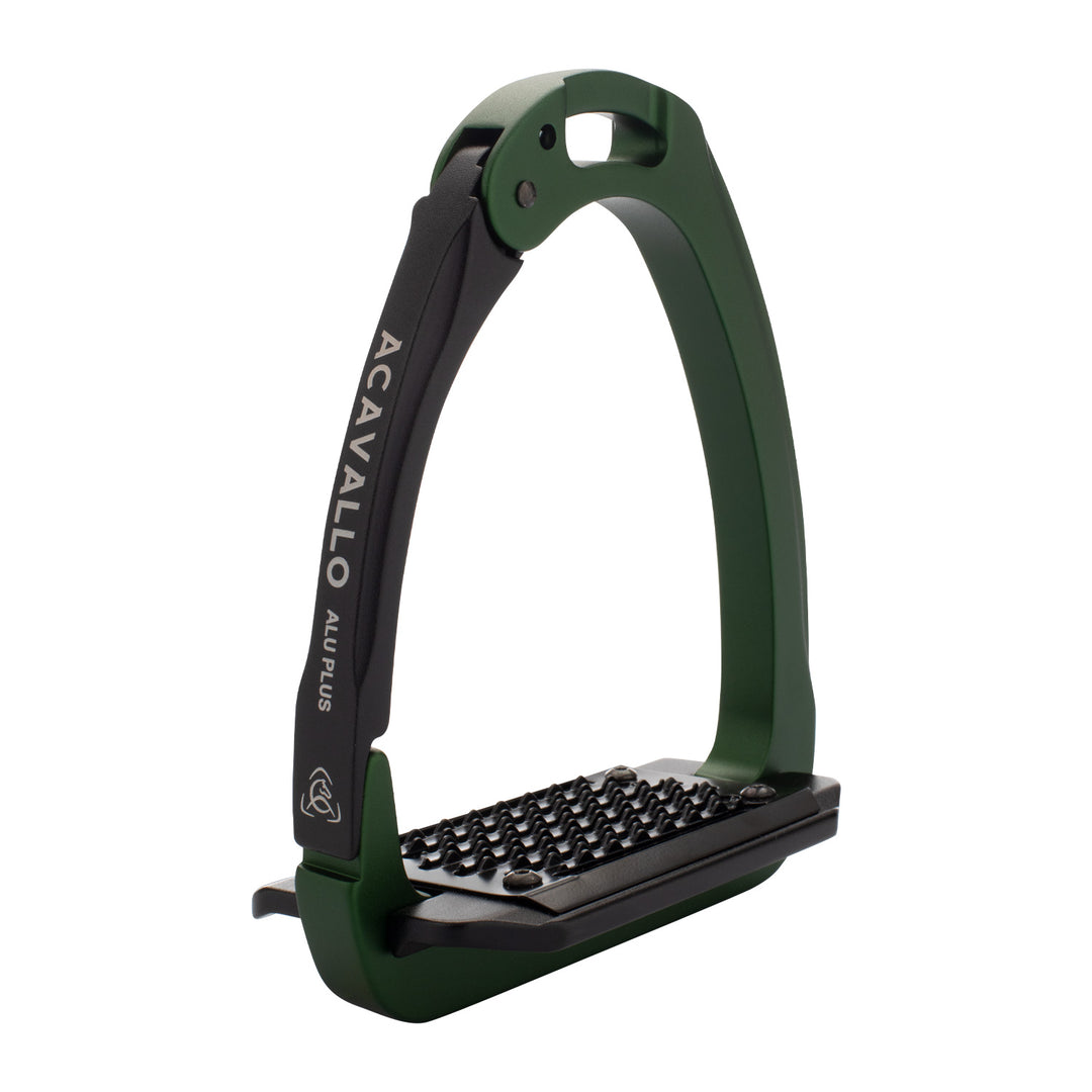 Acavallo Arena Aluplus 2.0 Stirrups - Hunter Green