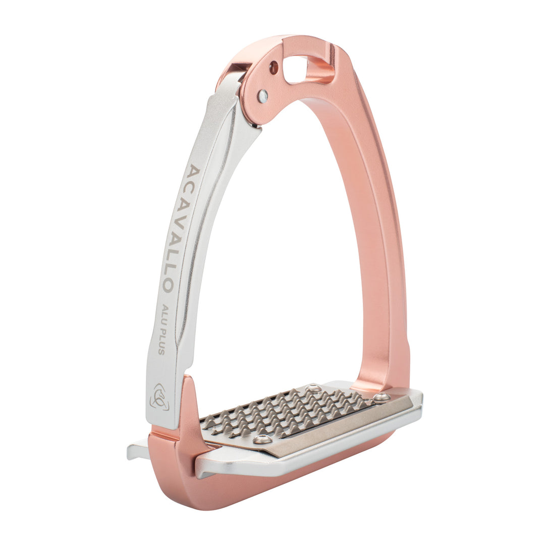 Acavallo Arena Aluplus 2.0 Stirrups - Antique Rose