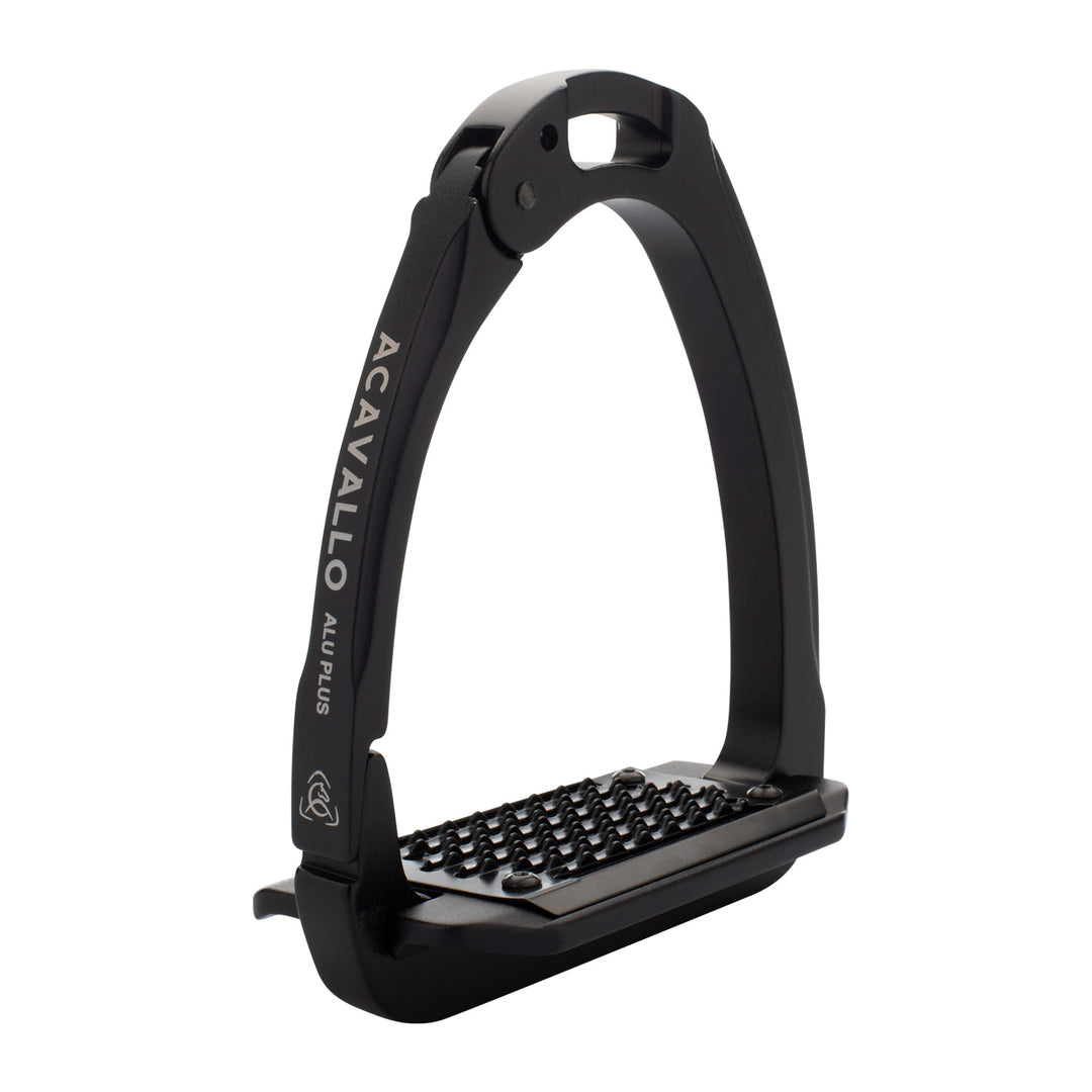 Acavallo Arena Aluplus 2.0 Stirrups - Total Black