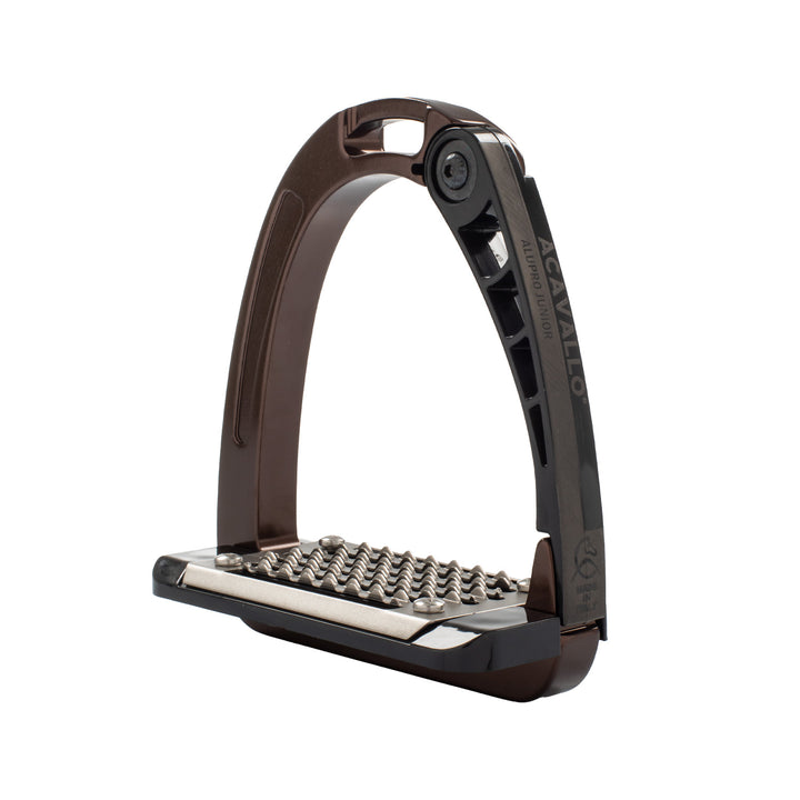 Acavallo Arena Alupro Junior Stirrups - Brown