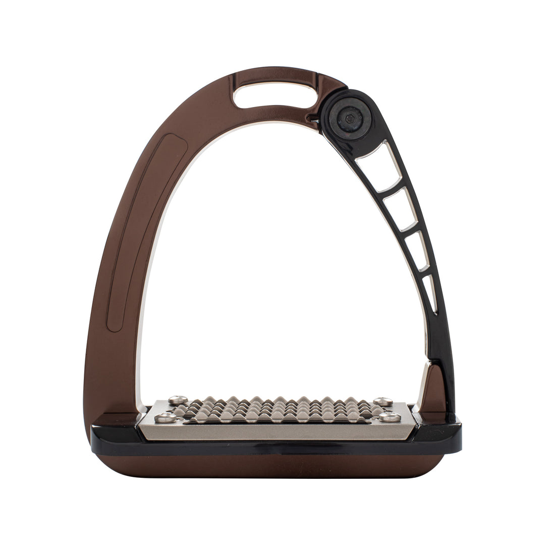 Acavallo Arena Alupro Junior Stirrups - Brown