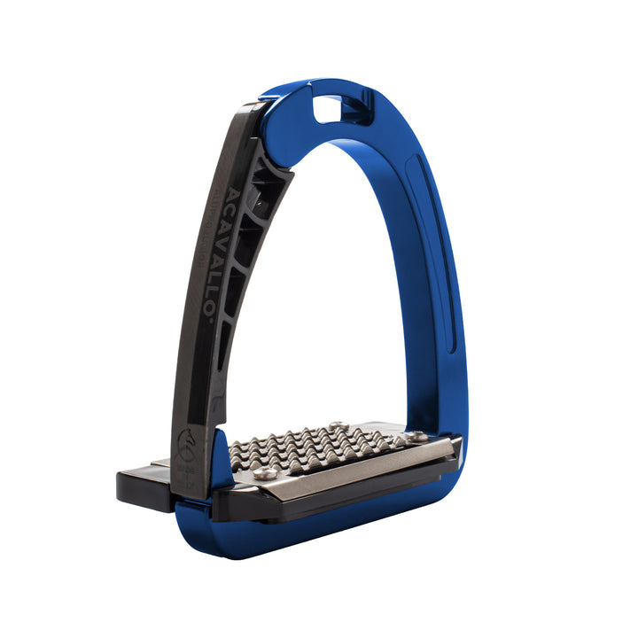 Acavallo Arena Alupro Junior Stirrups - Blue