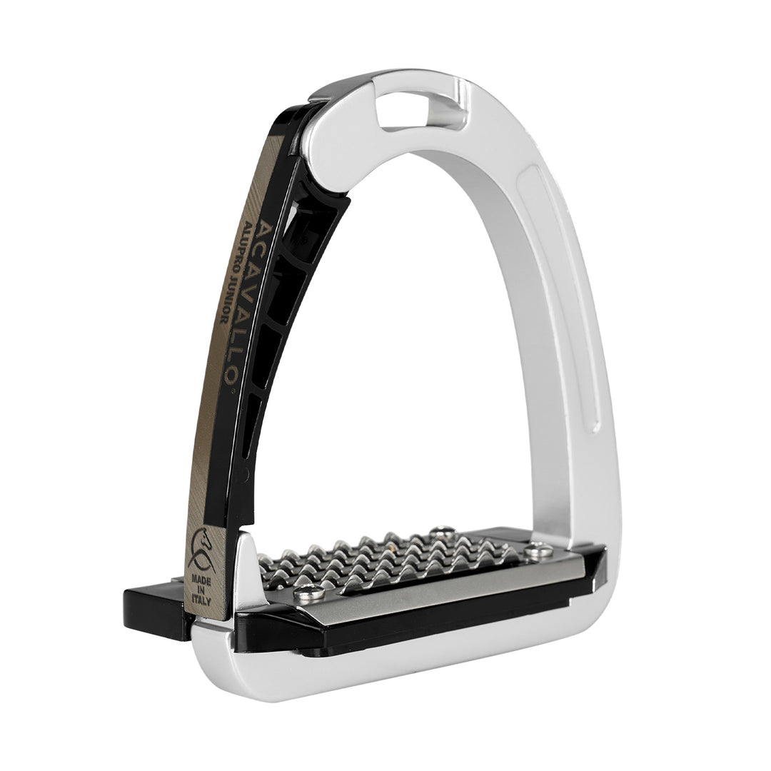 Acavallo Arena Alupro Junior Stirrups - Aluminium