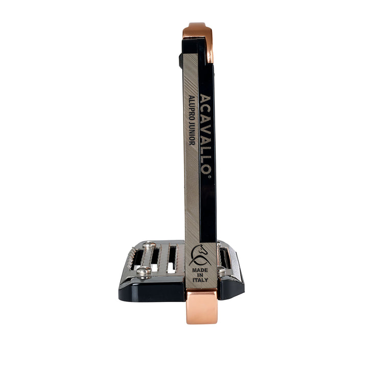 Acavallo Arena Alupro Junior Stirrups - Rose Gold