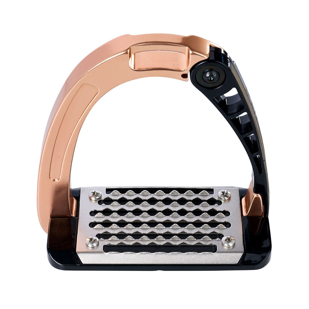 Acavallo Arena Alupro Junior Stirrups - Rose Gold