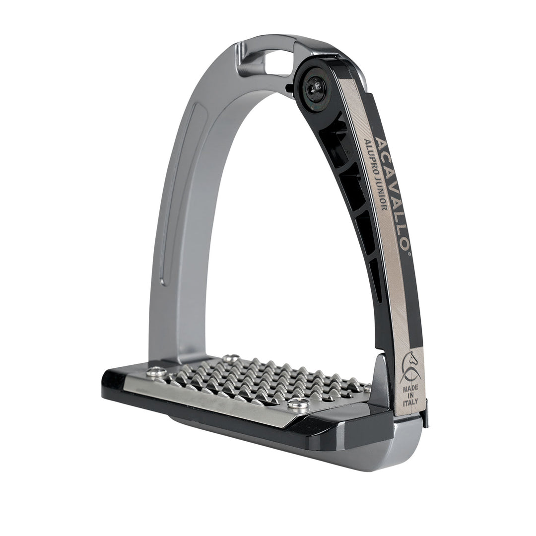 Acavallo Arena Alupro Junior Stirrups - Titanium
