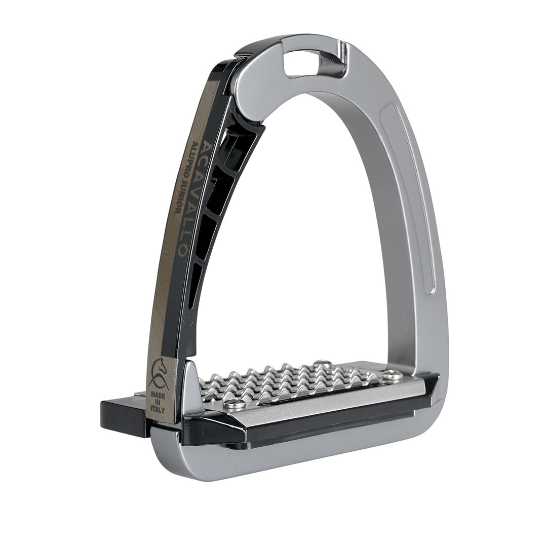 Acavallo Arena Alupro Junior Stirrups - Titanium