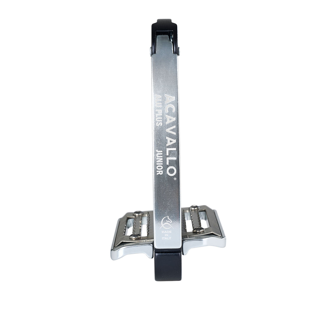 Acavallo Arena Aluplus Junior Stirrups - Black