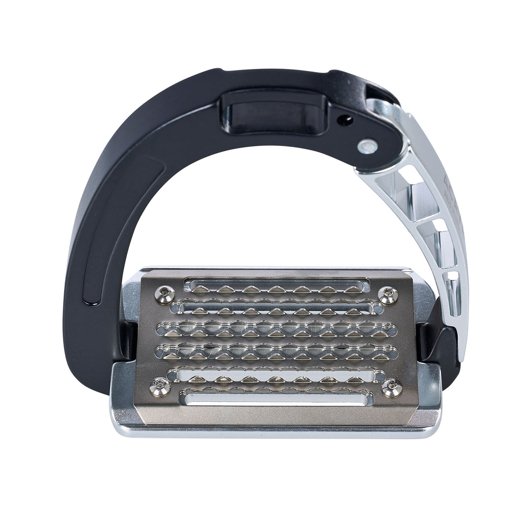 Acavallo Arena Aluplus Junior Stirrups - Black