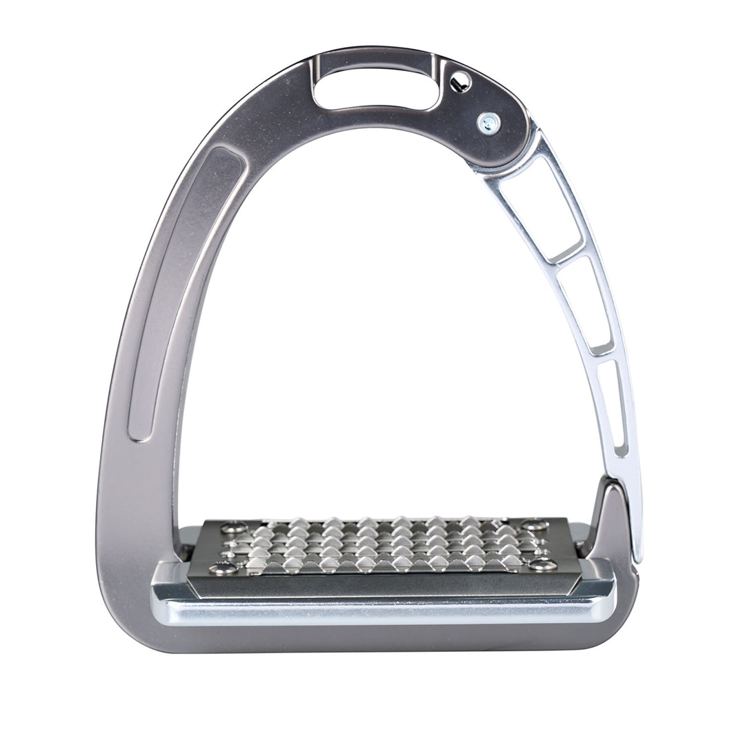 Acavallo Arena Aluplus Junior Stirrups - Titanium