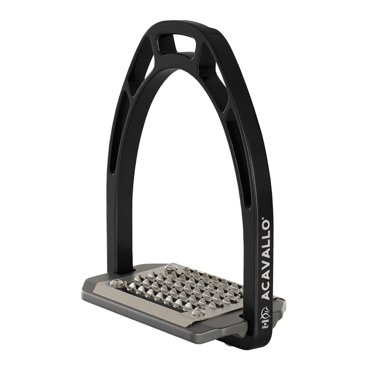 Acavallo Arco Evolution Alupro Stirrups - Black