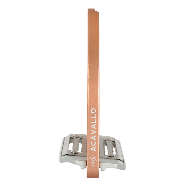 Acavallo Arco Evolution Alupro Stirrups - Rose Gold