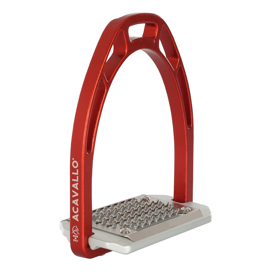 Acavallo Arco Evolution Alupro Stirrups - Red