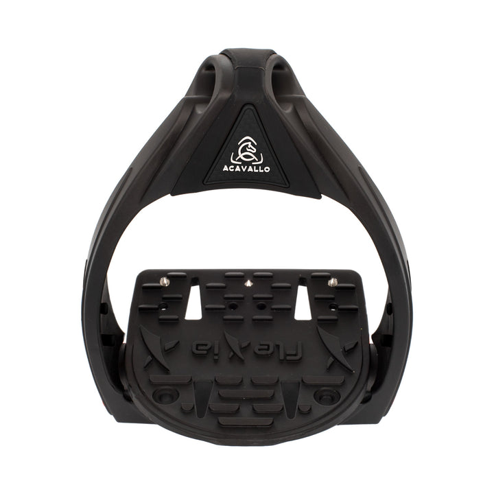 Acavallo Flexia Stirrups - Black/Black
