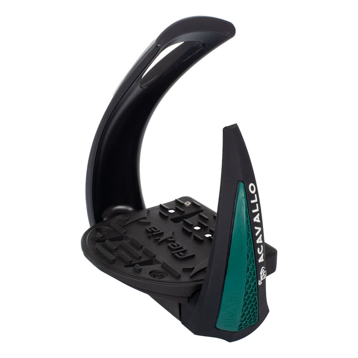 Acavallo Flexia S Stirrups - Hunter Green