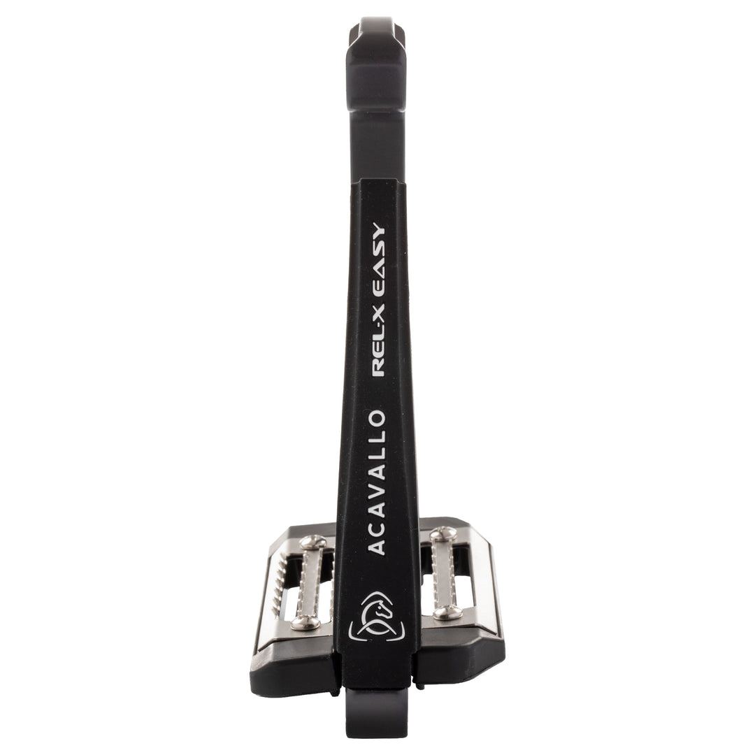 Acavallo Rel-X Easy Stirrups - Charcoal