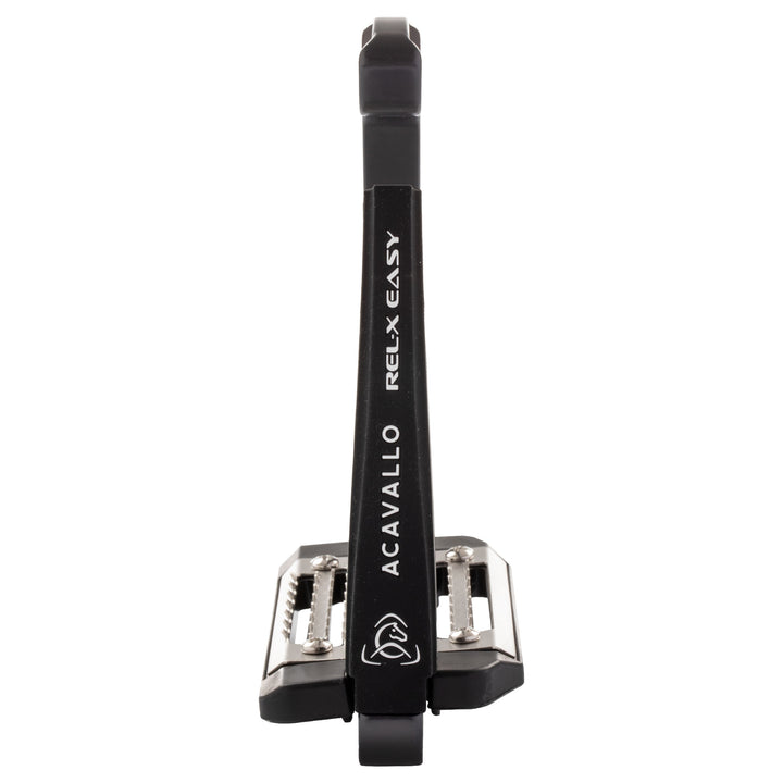 Acavallo Rel-X Easy Stirrups - Charcoal