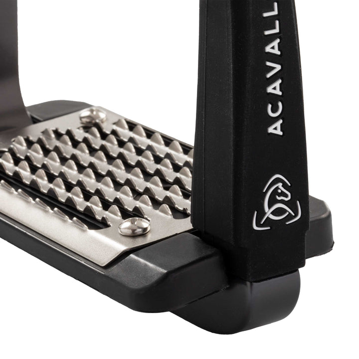 Acavallo Rel-X Easy Stirrups - Charcoal
