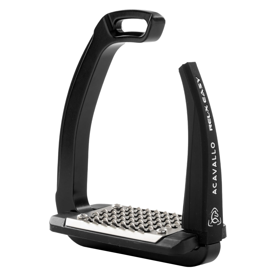 Acavallo Rel-X Easy Stirrups - Black