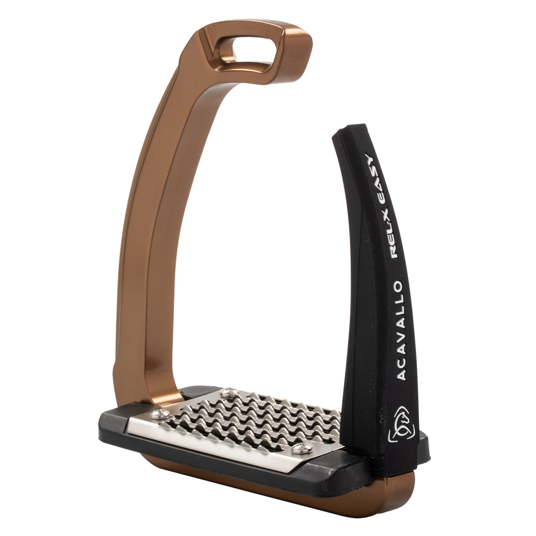 Acavallo Rel-X Easy Stirrups - Bronze