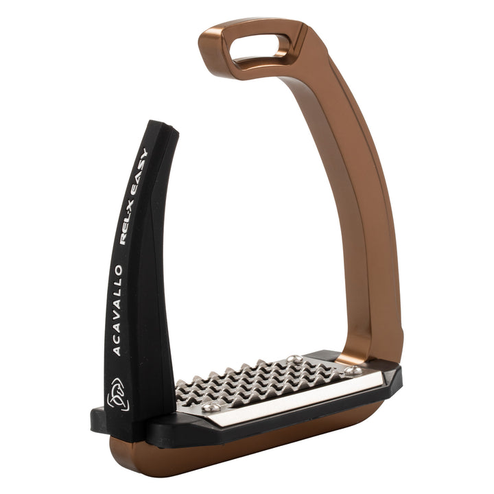 Acavallo Rel-X Easy Stirrups - Bronze