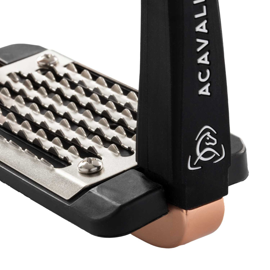 Acavallo Rel-X Easy Stirrups - Rose Gold