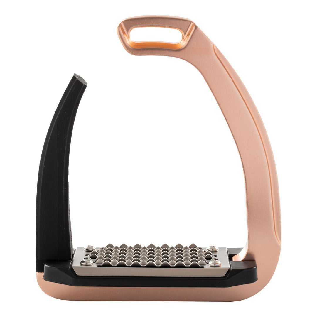 Acavallo Rel-X Easy Stirrups - Rose Gold