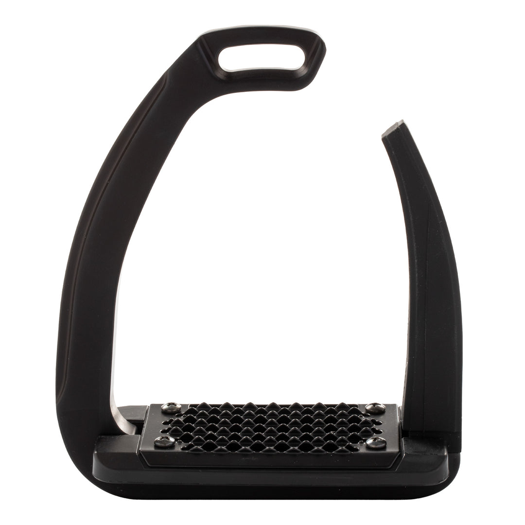 Acavallo Rel-X Easy Stirrups - Total Black