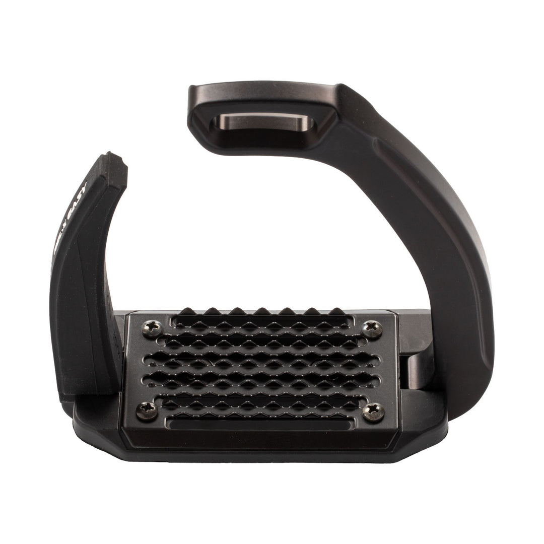 Acavallo Rel-X Easy Stirrups - Total Black