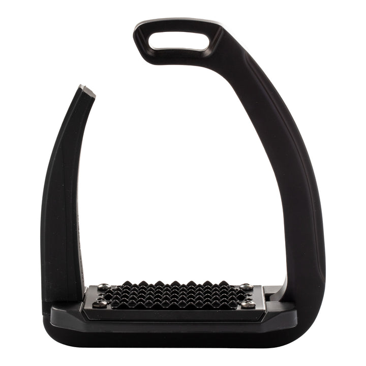 Acavallo Rel-X Easy Stirrups - Total Black
