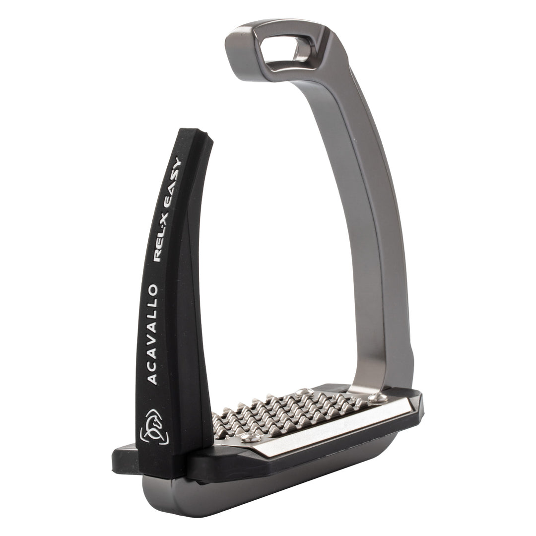 Acavallo Rel-X Easy Stirrups - Titanium
