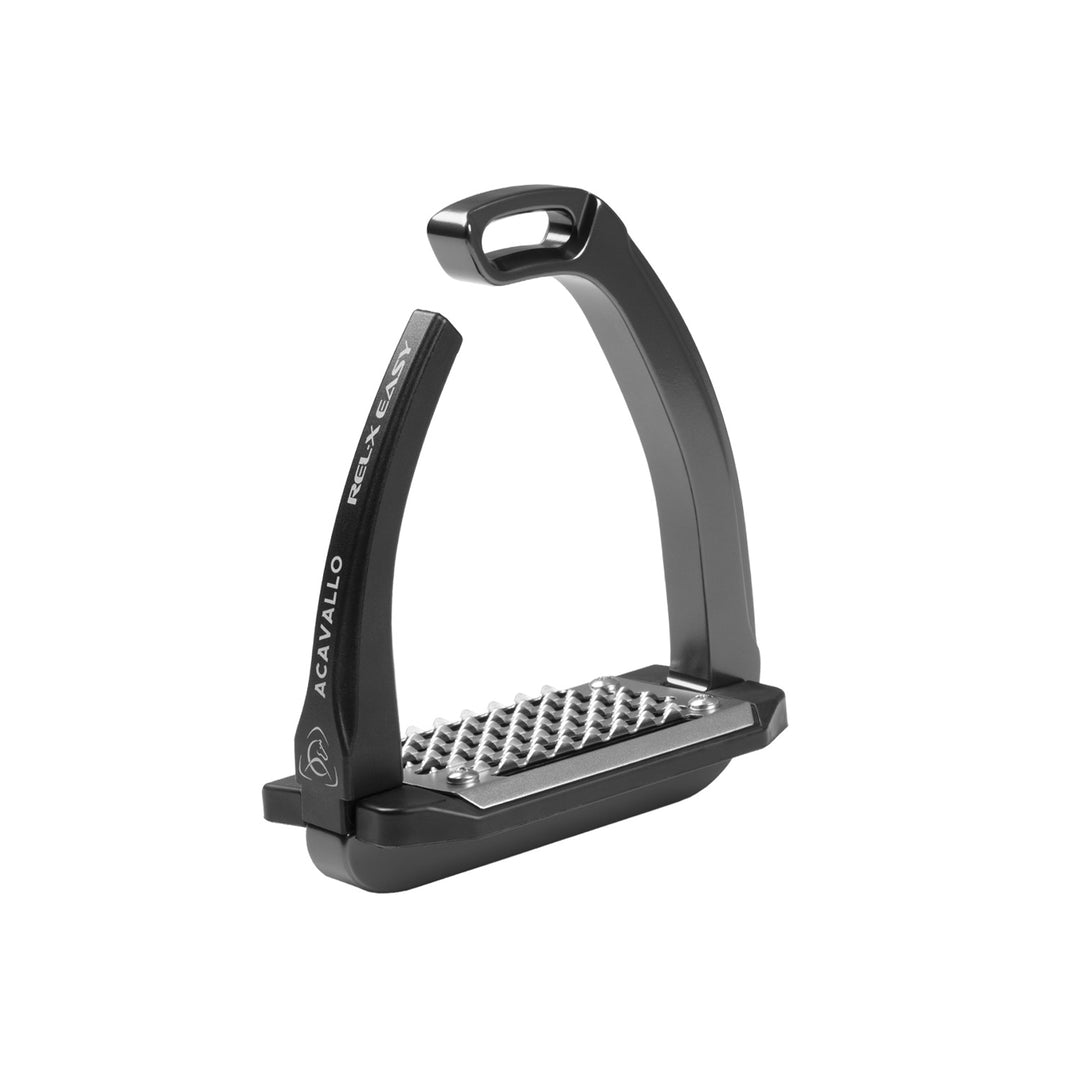 Acavallo Rel-X Easy Stirrups Junior - Charcoal