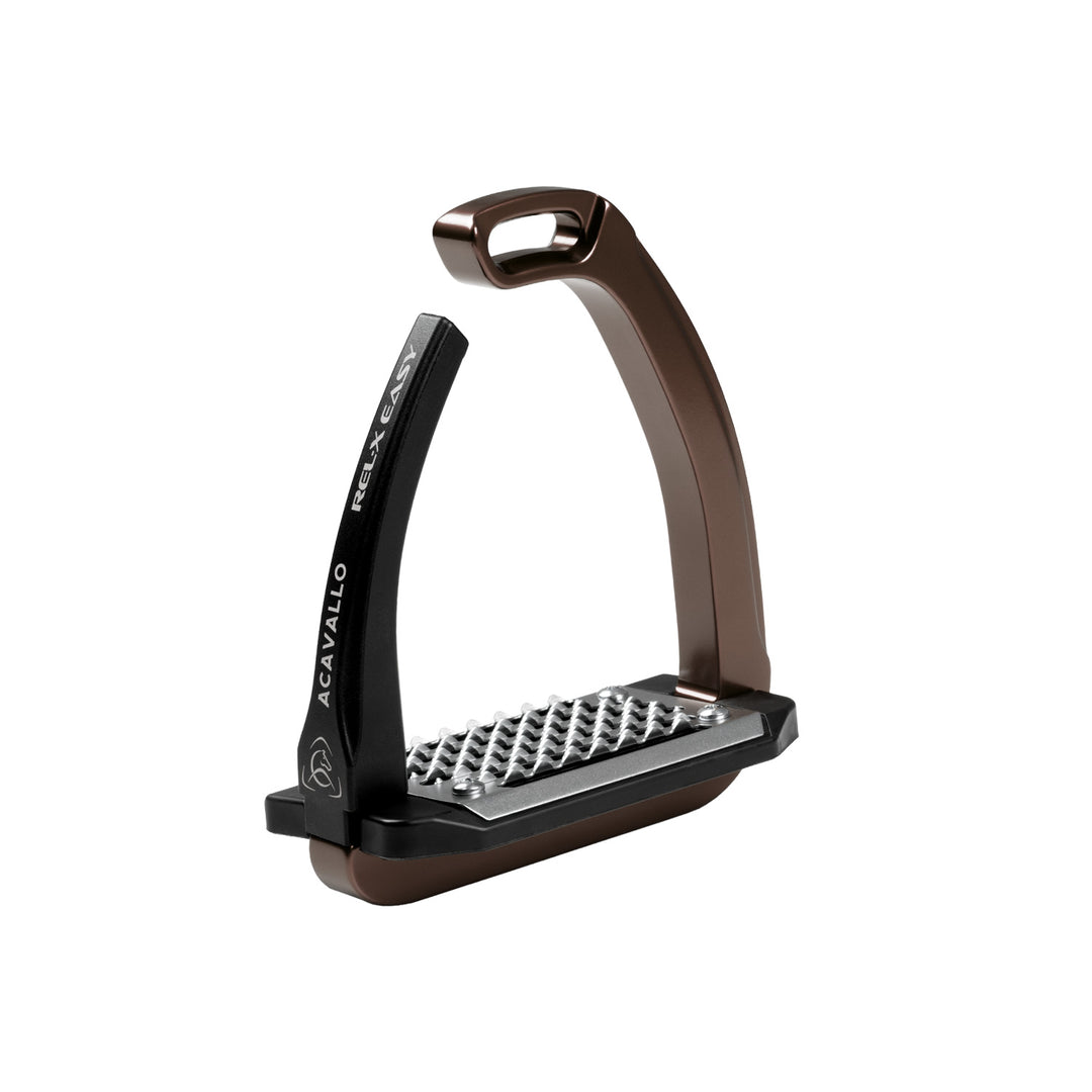 Acavallo Rel-X Easy Stirrups Junior - Brown