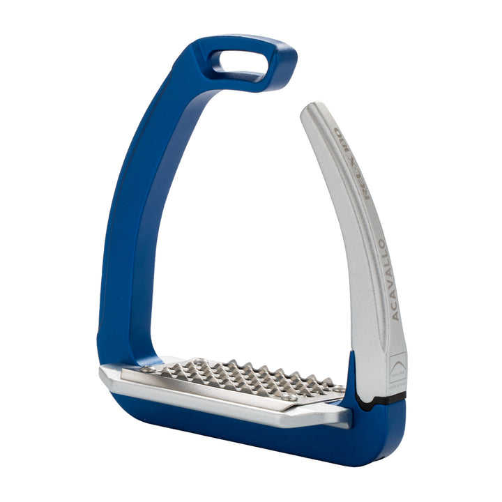 Acavallo Rel-X 180 Stirrups - Blue