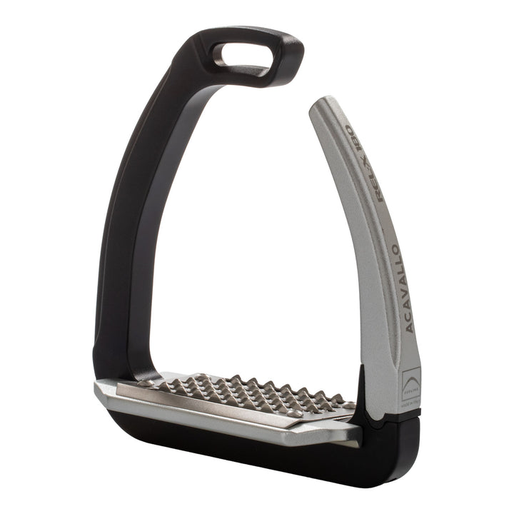 Acavallo Rel-X 180 Stirrups - Black