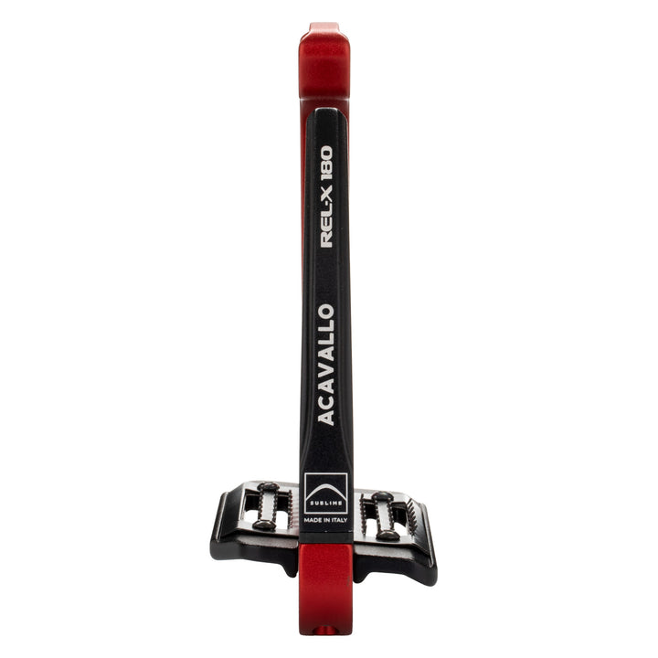Acavallo Rel-X 180 Stirrups - Crimson Red