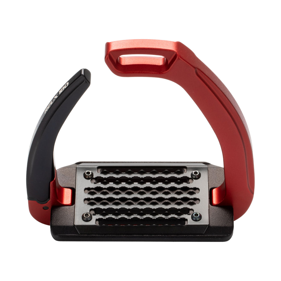 Acavallo Rel-X 180 Stirrups - Crimson Red