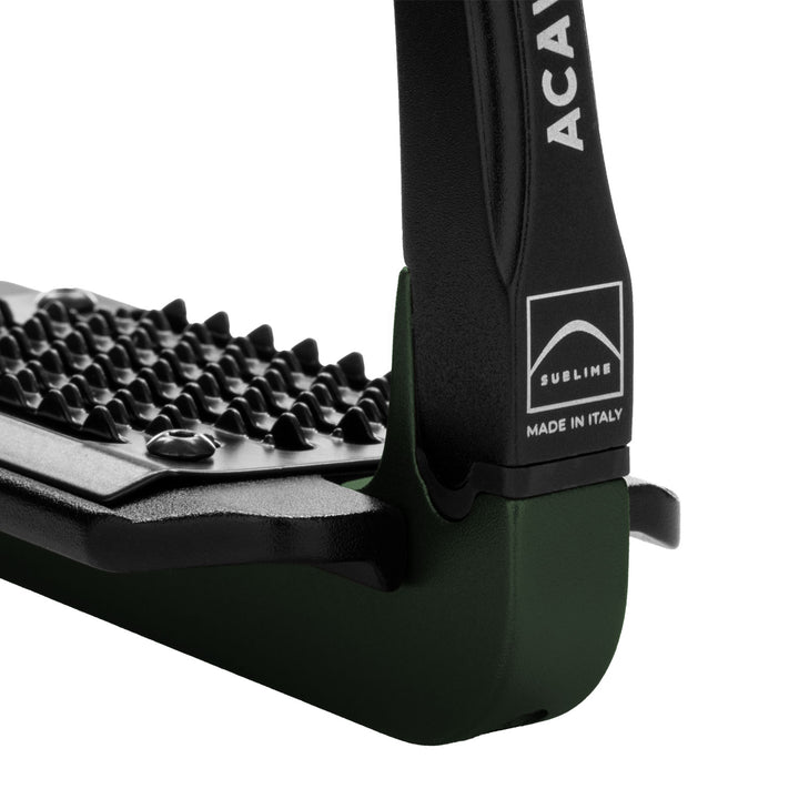 Acavallo Rel-X 180 Stirrups - Hunter Green
