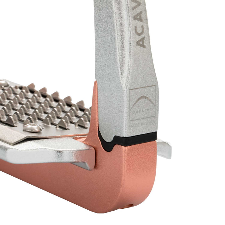 Acavallo Rel-X 180 Stirrups - Antique Rose