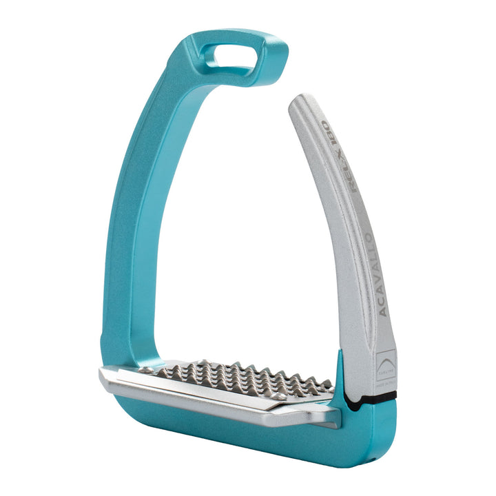 Acavallo Rel-X 180 Stirrups - Sky Blue