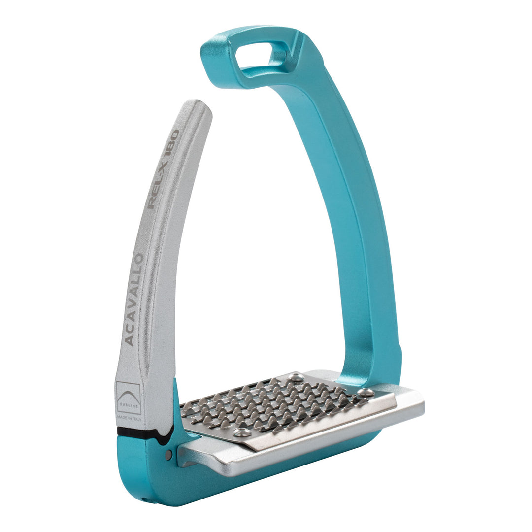 Acavallo Rel-X 180 Stirrups - Sky Blue
