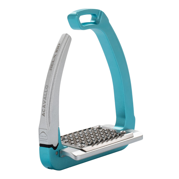 Acavallo Rel-X 180 Stirrups - Sky Blue