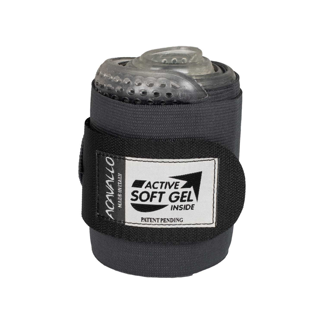 Acavallo Elastic Bandages Classic Gel - Grey