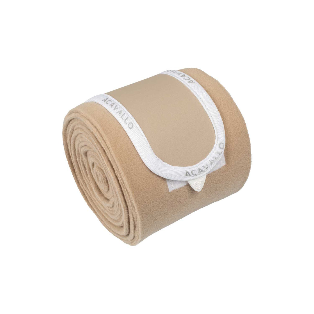 Acavallo Fleece Bandages - Sand/White