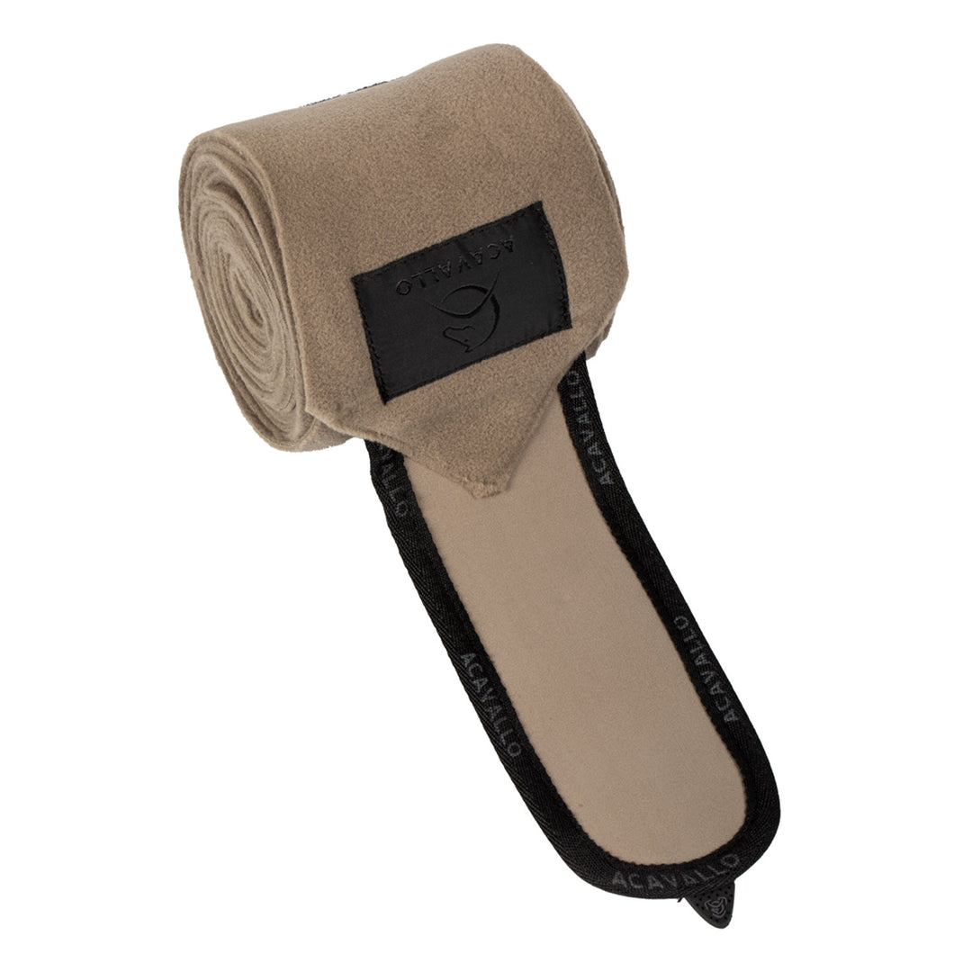Acavallo Fleece Bandages - Terra/Black