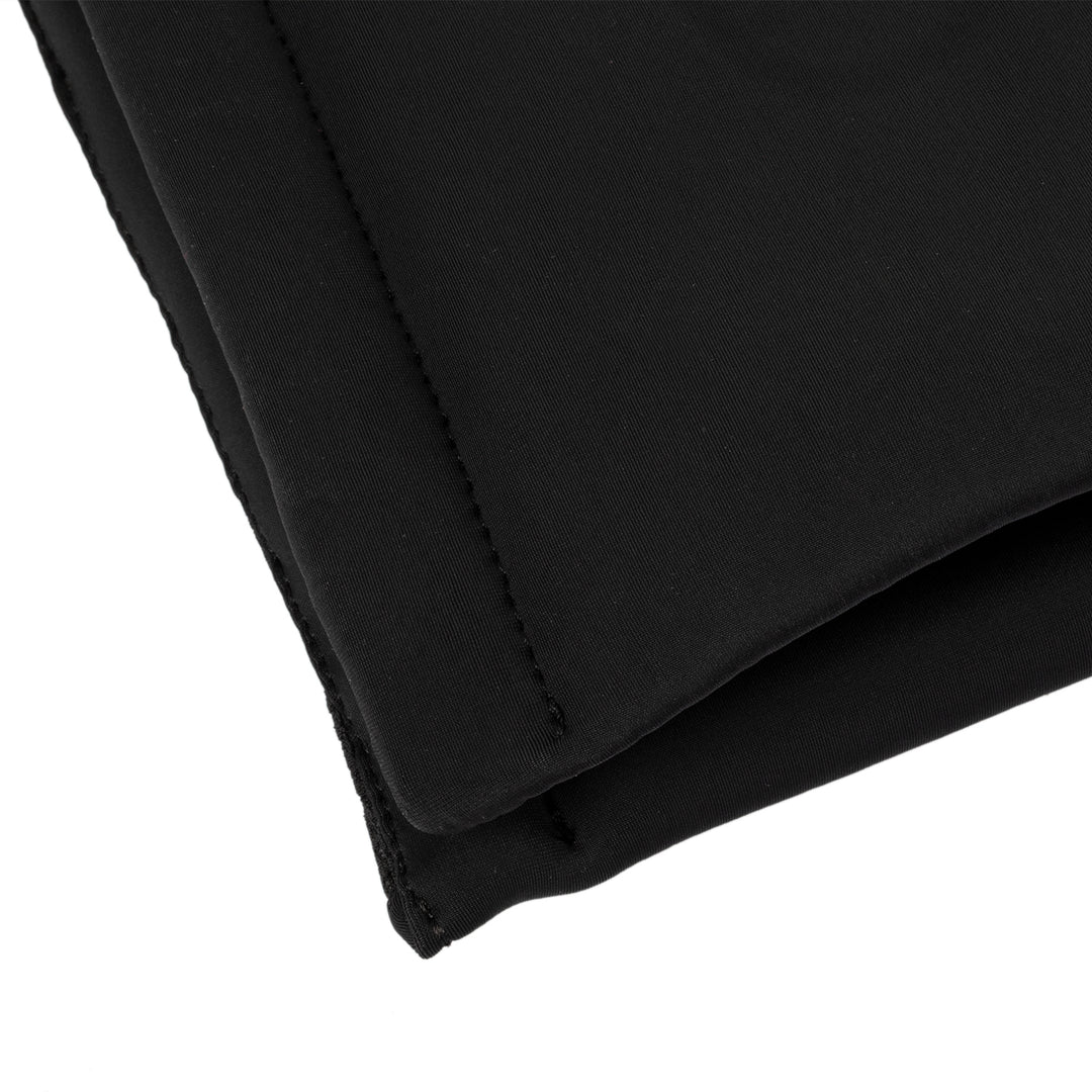 Acavallo Padded Cotton Soft Underbandages - Black/Black